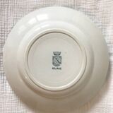 Set of 5 Terre de Fer Saint-Amand plates, Réjane model