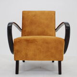 1950s Jindrich Halabala Restored Armchair, Czechoslovakia