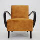 1950s Jindrich Halabala Restored Armchair, Czechoslovakia