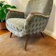 Fauteuil cocktail vintage bleu clair / fauteuil / fauteuil une place