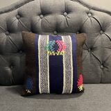 Dark Handmade Cushion