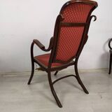 Kohn curved wood lounge
