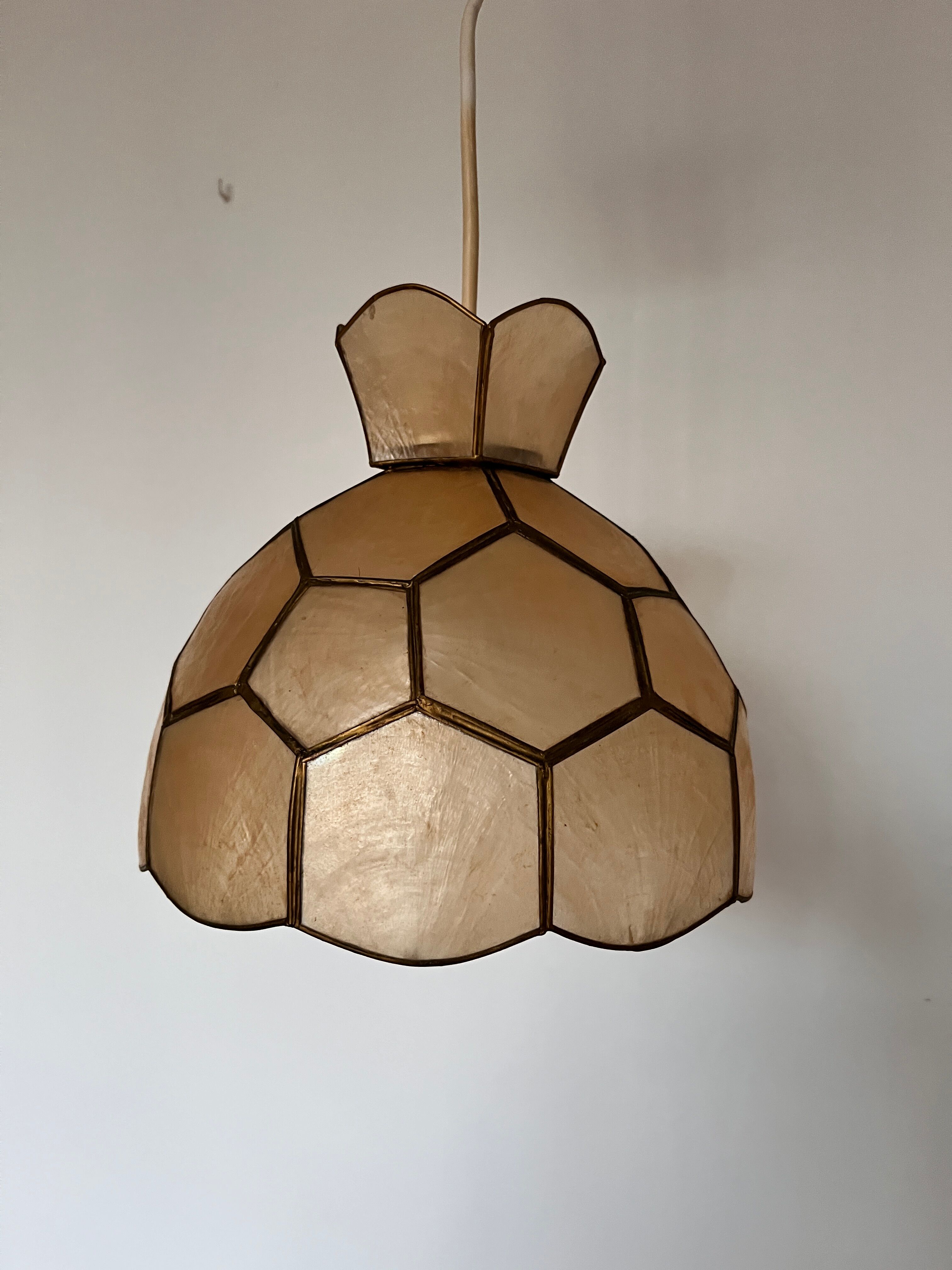 Mother-of-pearl suspension