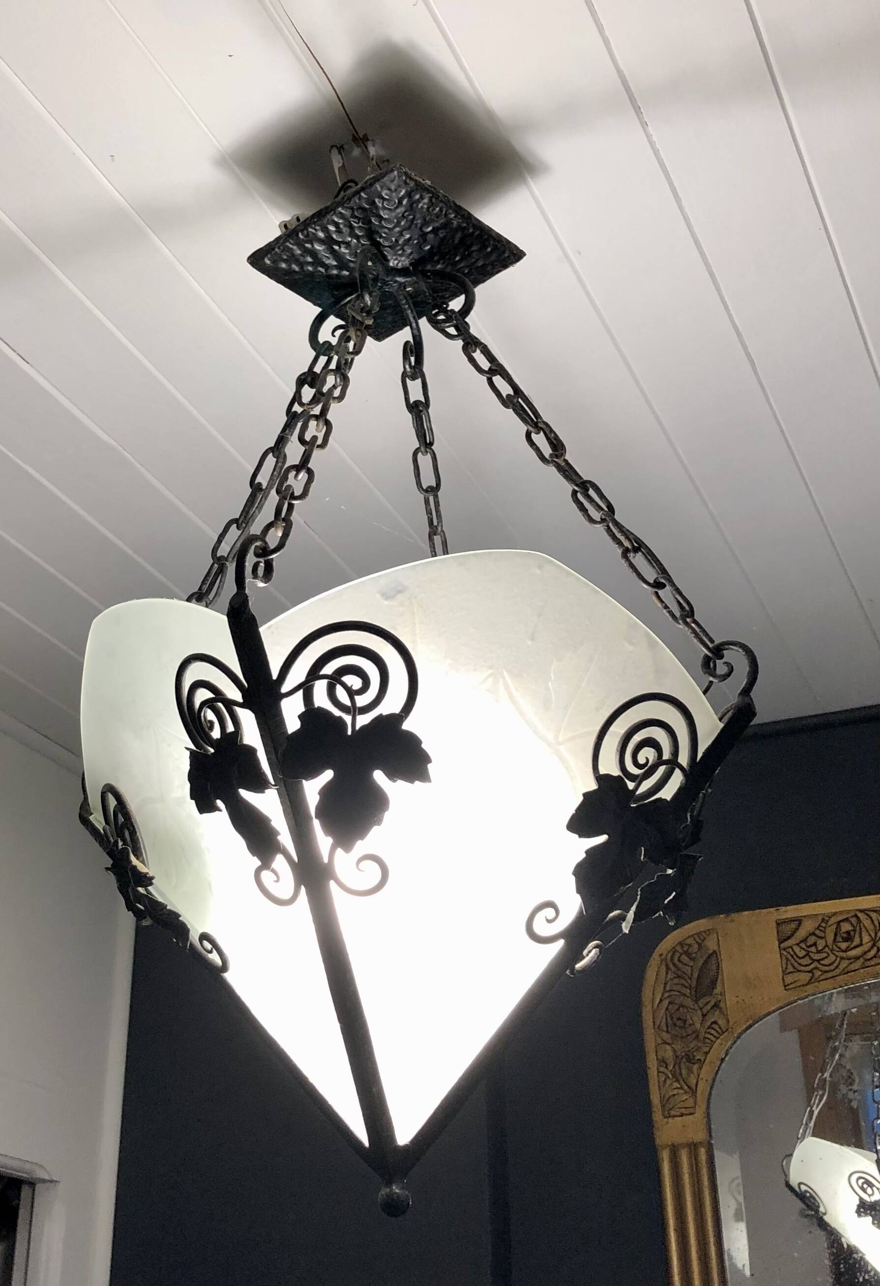 Art Deco pendant light