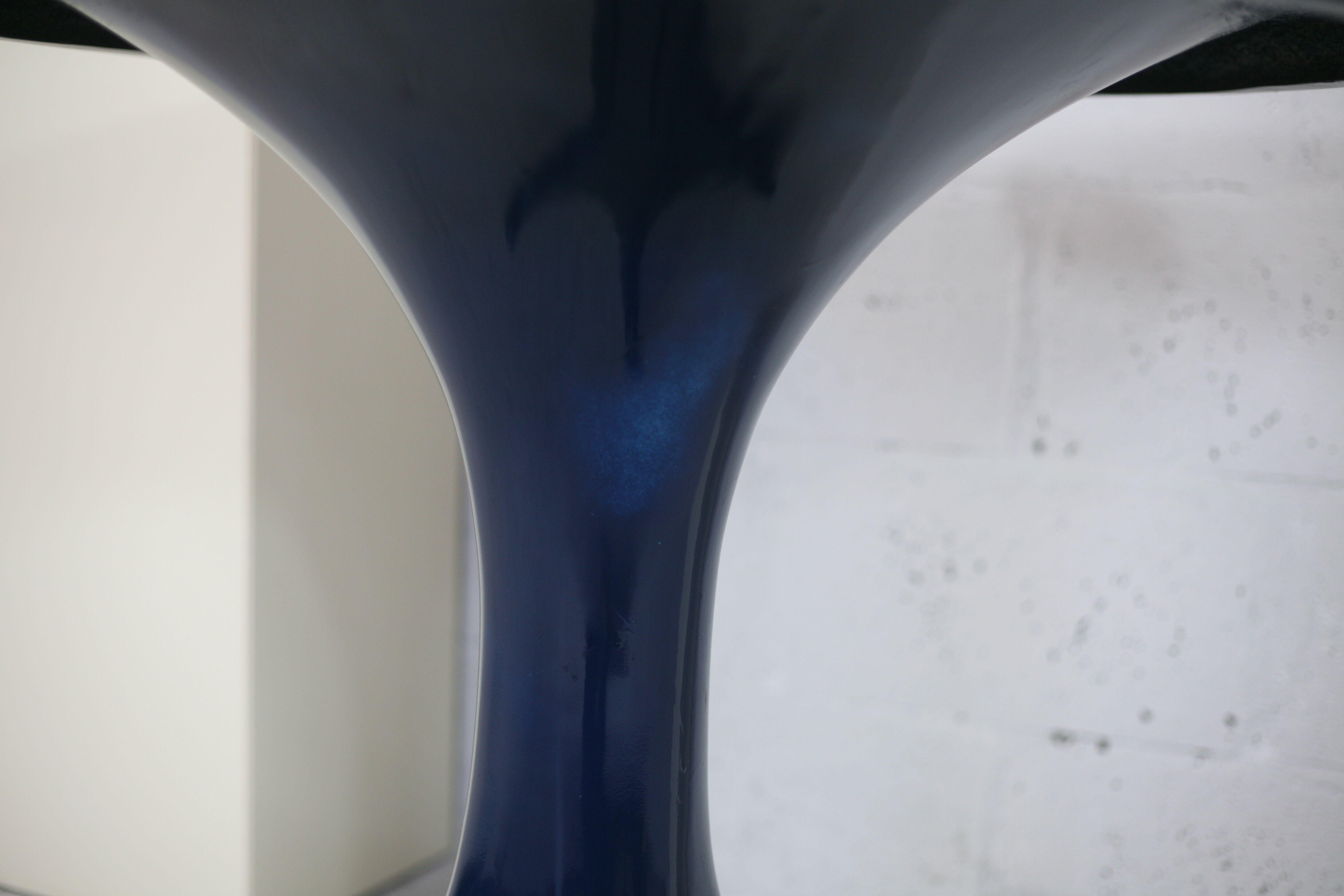 Fiberglass table, France, circa 1970