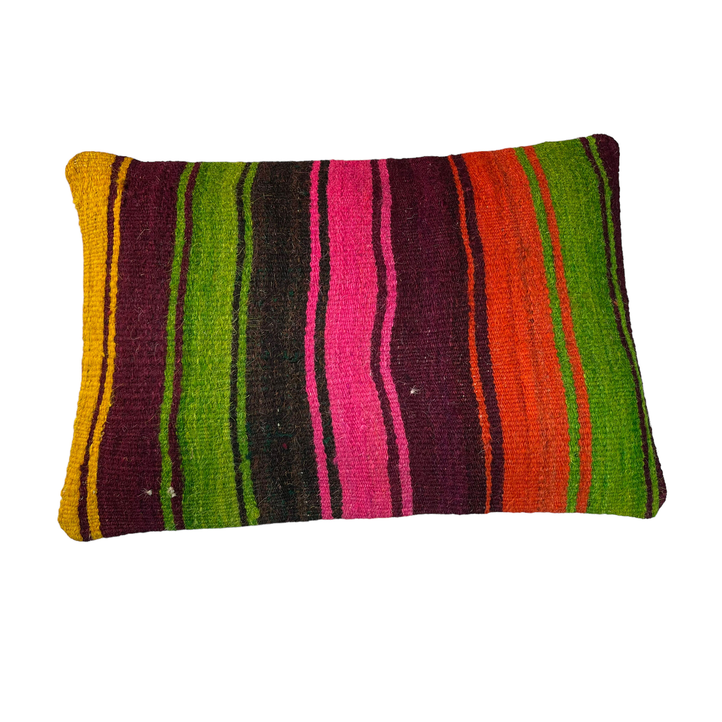 Vintage turkish kilim cushion cover 30x50cm