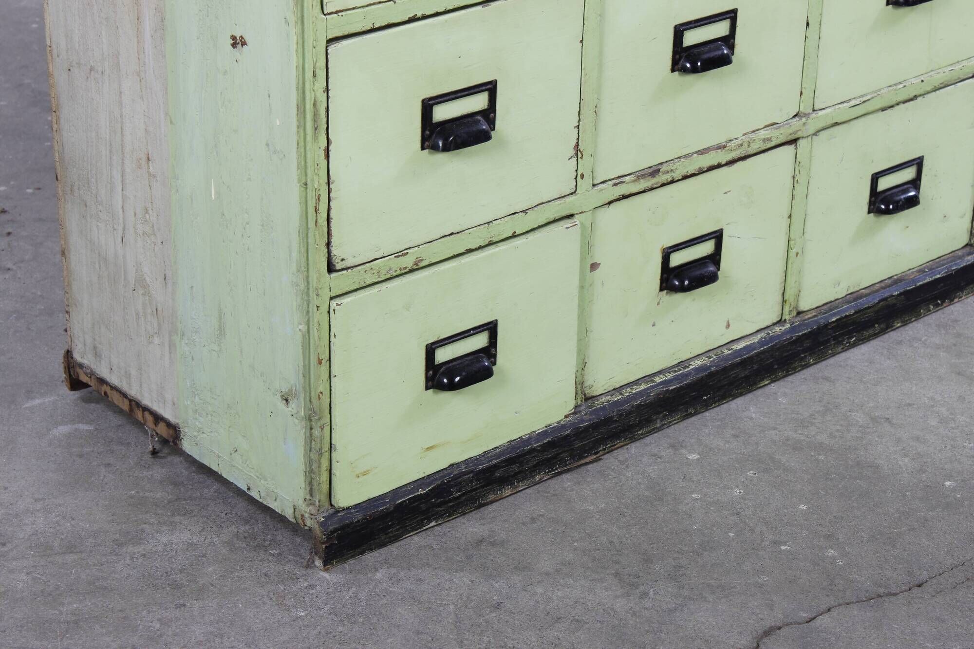 Industrial vintage drawer cabinet apothecary cabinet chest of drawers