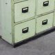 Industrial vintage drawer cabinet apothecary cabinet chest of drawers