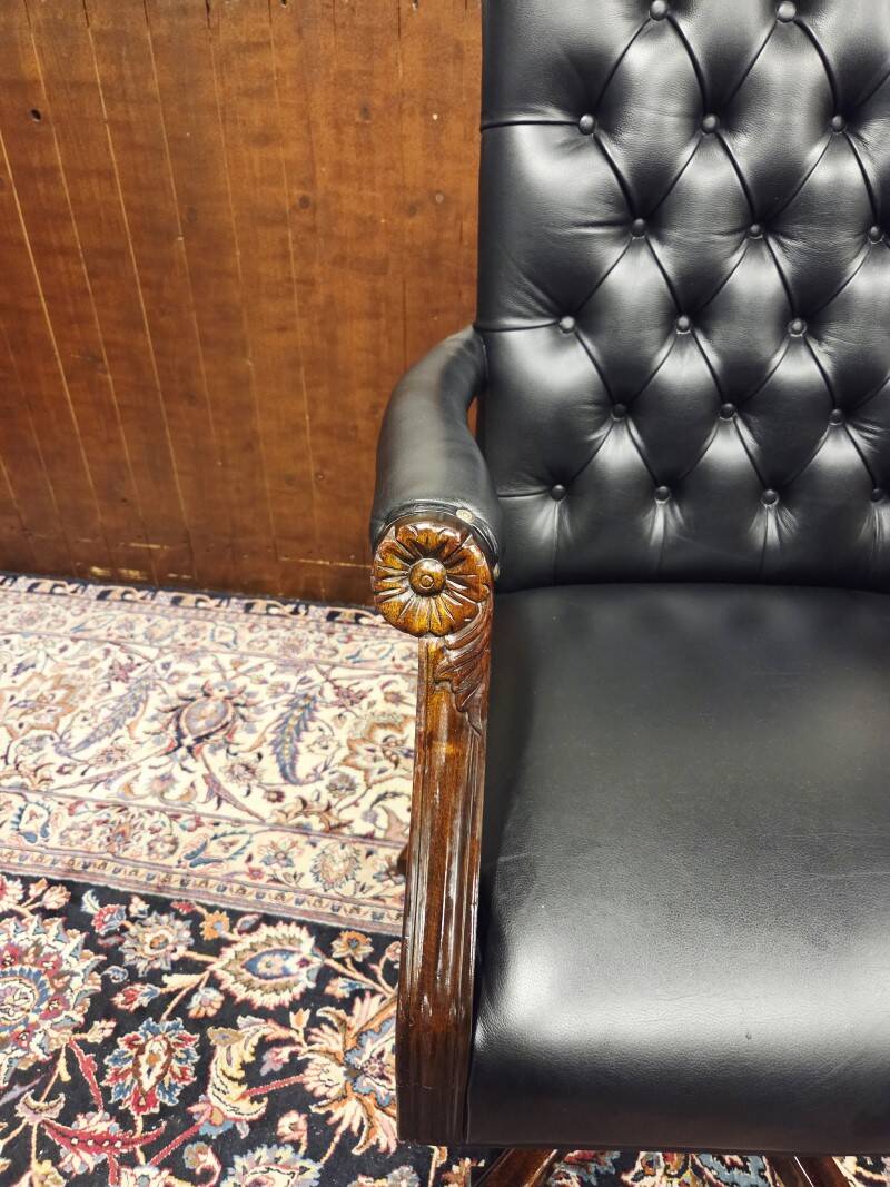 English black President Chair Office chair