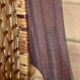 Scandinavian teak and wicker stool Olholm 1960