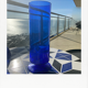 Duo of blue vases overseas