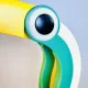 Toucan Desk Lamp By H.T. Huang For Huangslite, Taiwan, 1990S