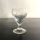 Crystal liqueur glasses