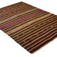 Anatolian handmade kilim rug 262 cm x 192 cm