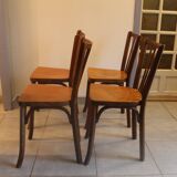 4 Baumann chairs