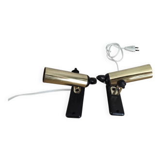 Pair of vintage TARGETTI SANKEY spotlights