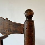 Antique 19th-century country armchair