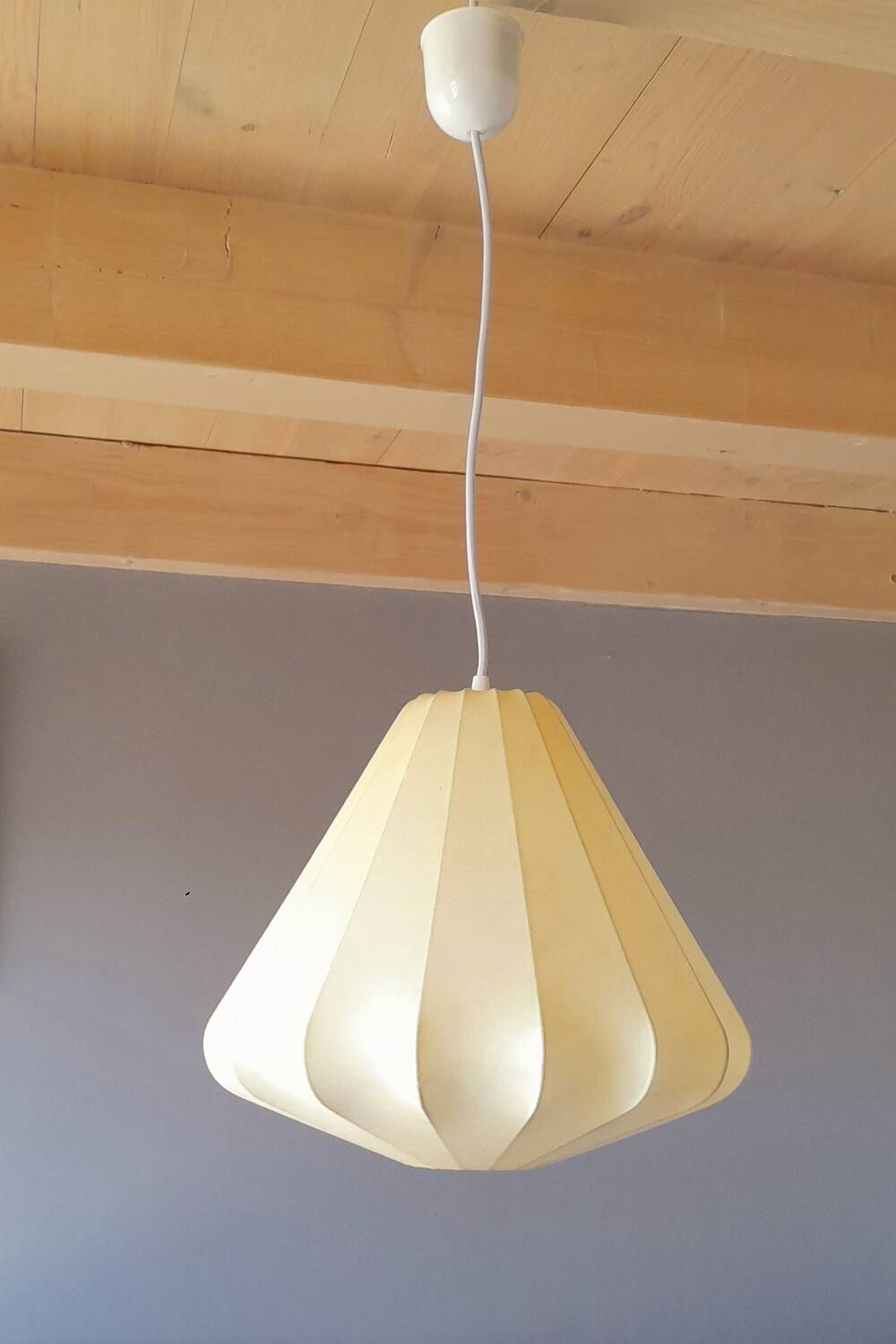 Cocoon pendant lamp 1960