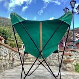 Paire de fauteuils anciens Butterfly