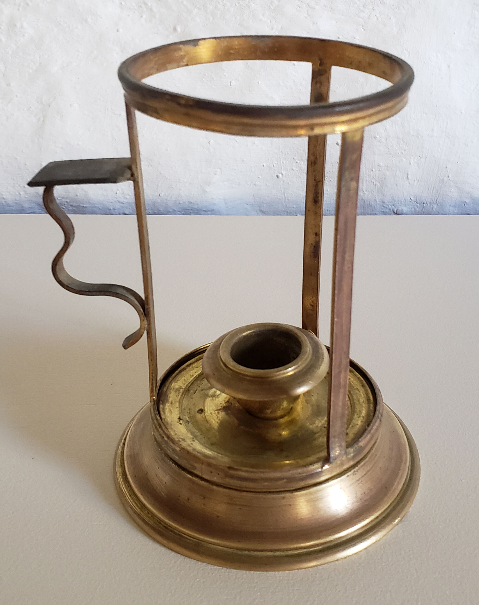 Brass candlestick