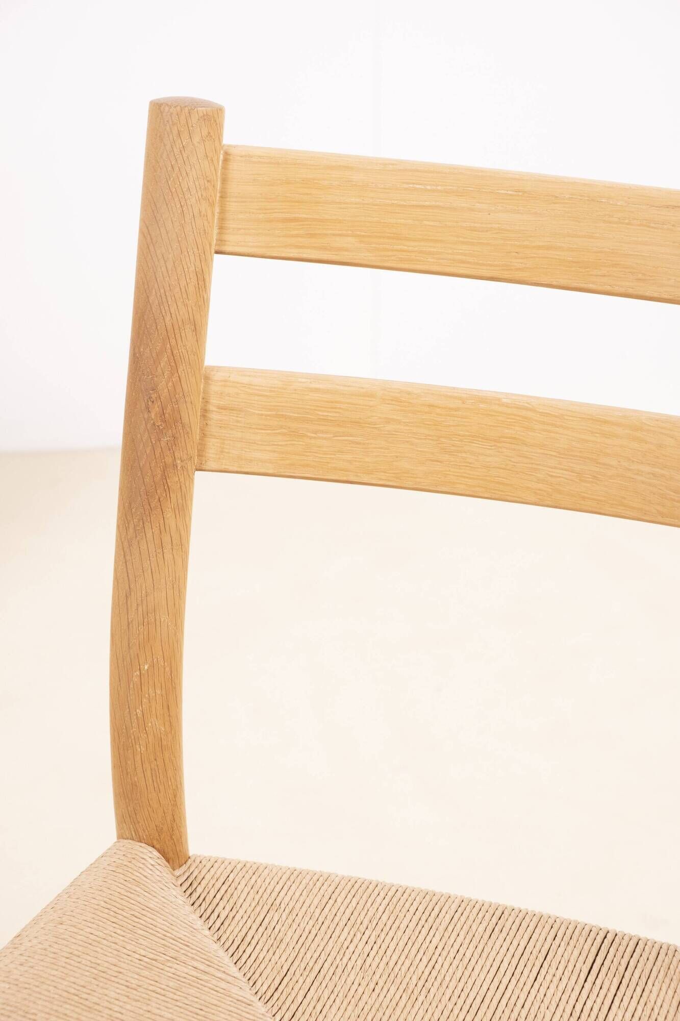6x Hans J. Wegner CH47 in Soaped Oak, Carl Hansen & Søn 1975