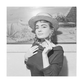 Silver photo black and white baryta paper ilford 310g 1910 50x50cm PINUP Recent print