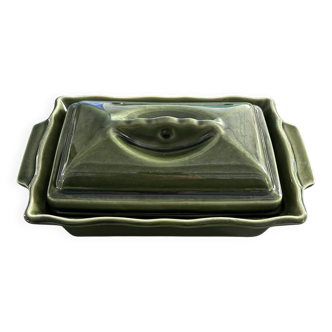 Olive green Provençal terrine