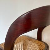 Baumann caned gondola chair