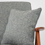 Armchair kompas blue gray mottled
