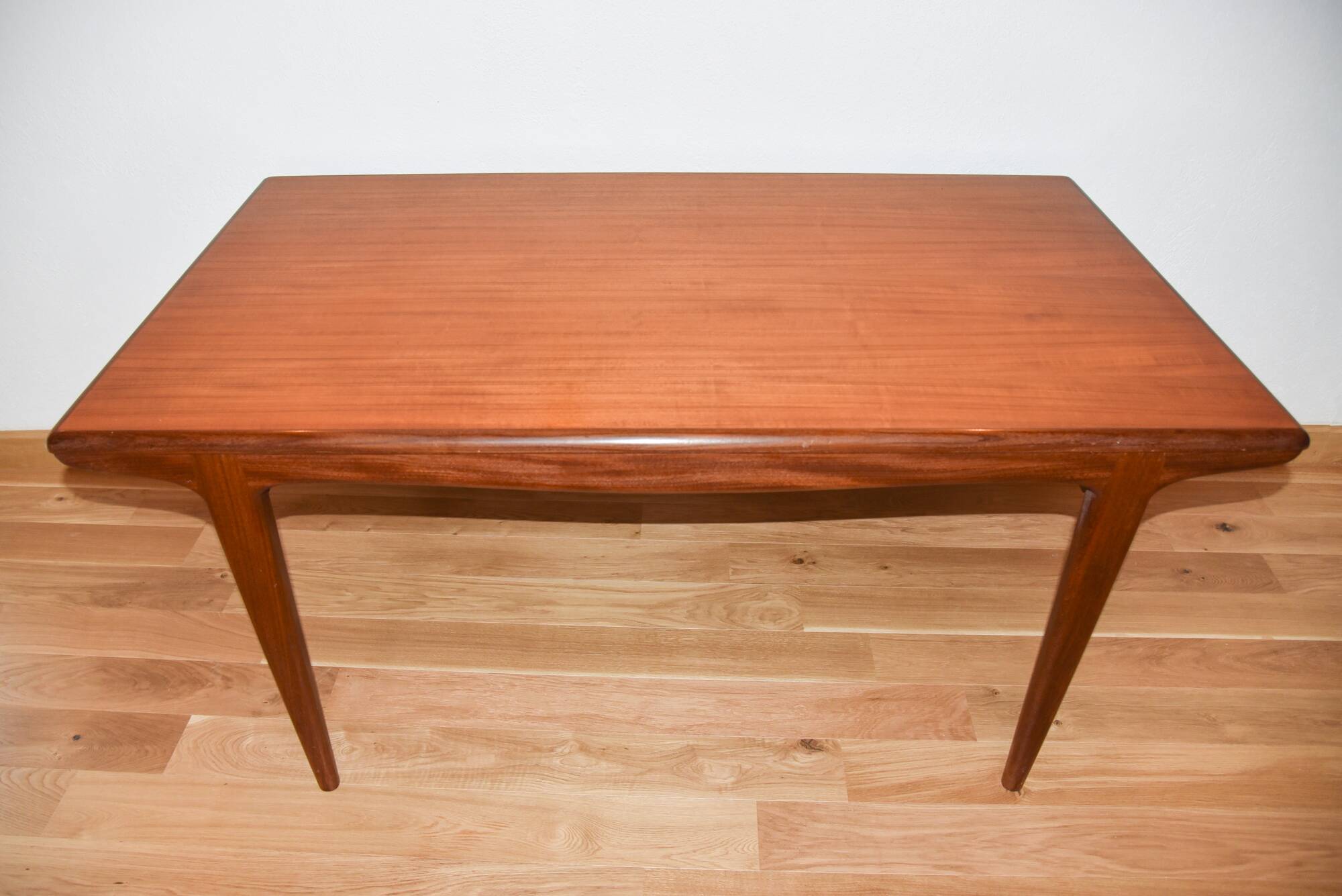 Table teck à rallonges - 60's
