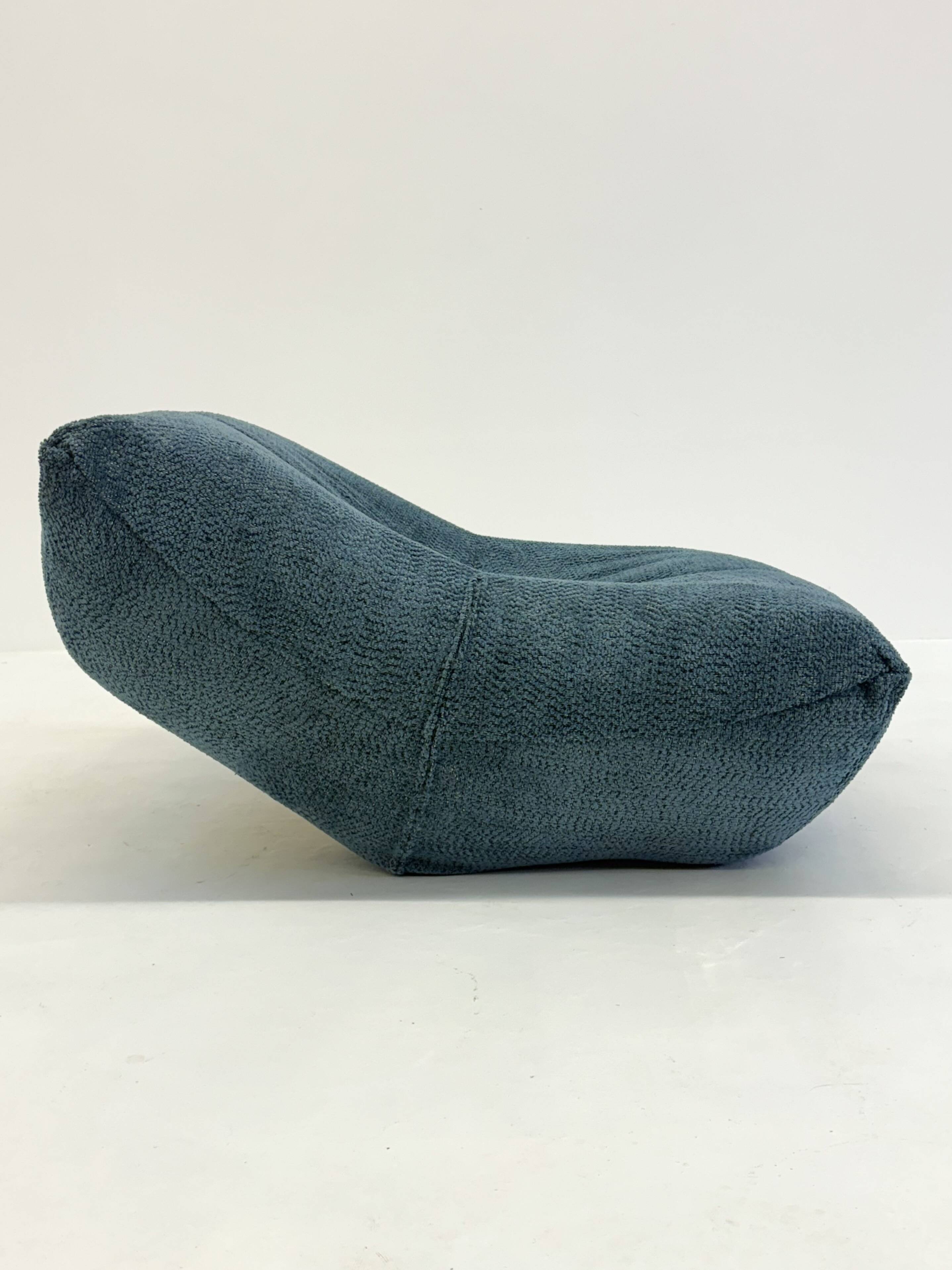 Fauteuils lounge Papillon de Guido Maria Rosati pour Giovannetti en bleu