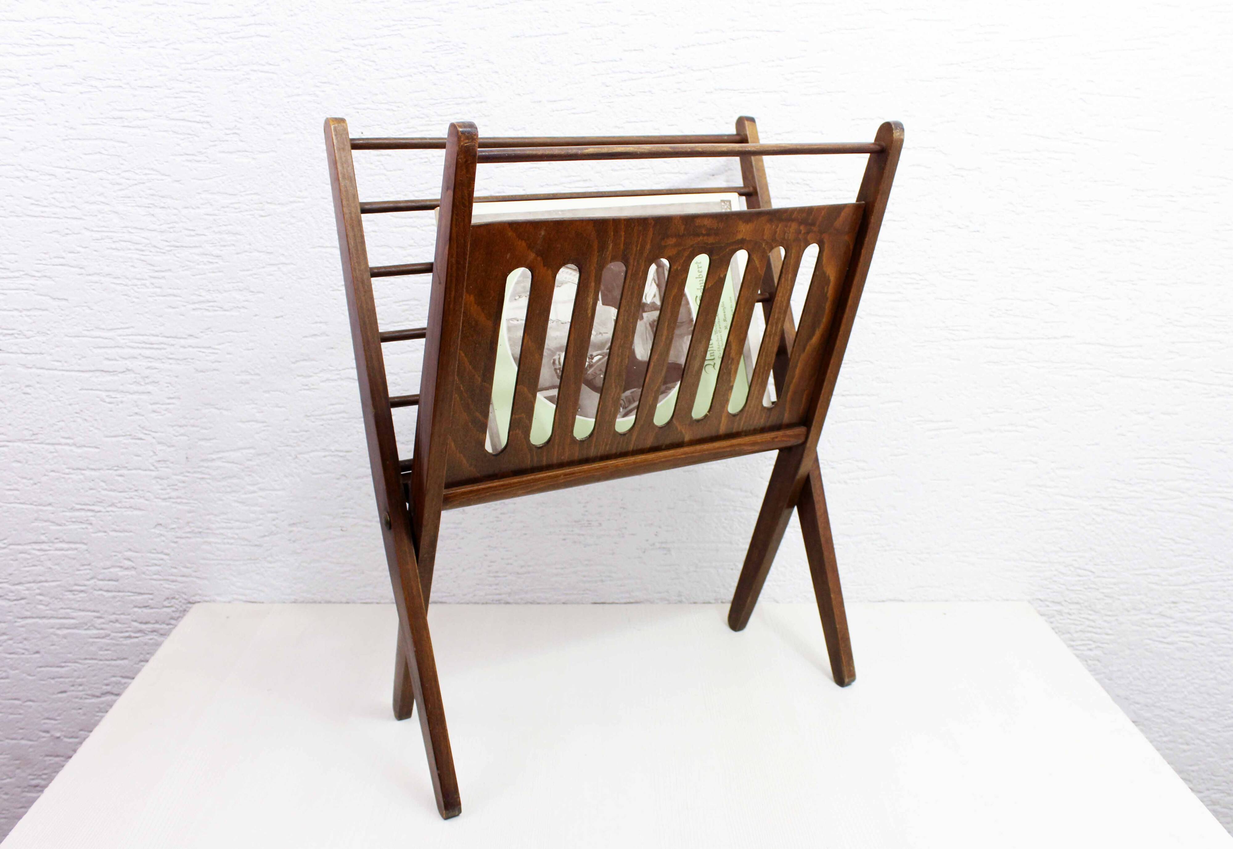 Foldable magazine holder Braakman 1950