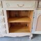 Low buffet in renovated solid cherry wood – Reinterpreted Louis XV style – 250 cm