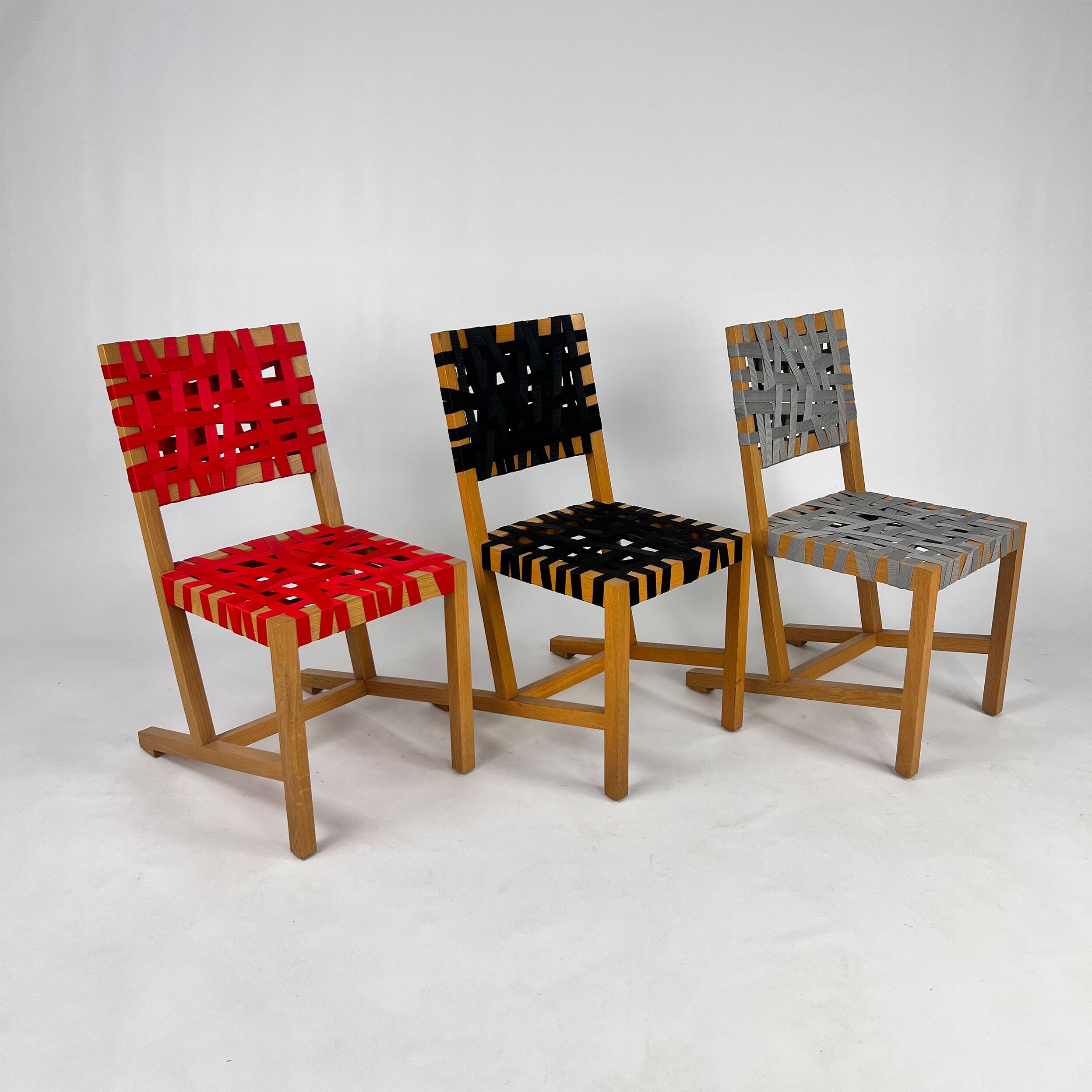 Set of 3 Berlage Chairs by Richard Hutten for Gispen, 2004
