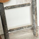 Old decorative wooden ladder