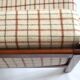 Vintage mid 20th century danish style day sofa, teak, wool upholstery, Scandinavian 1960s