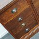 Dutch oak apothecary cabinet, 1930s