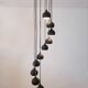 Large cascade pendant lamp by Hans Agne Jakobsson for AB Markaryd
