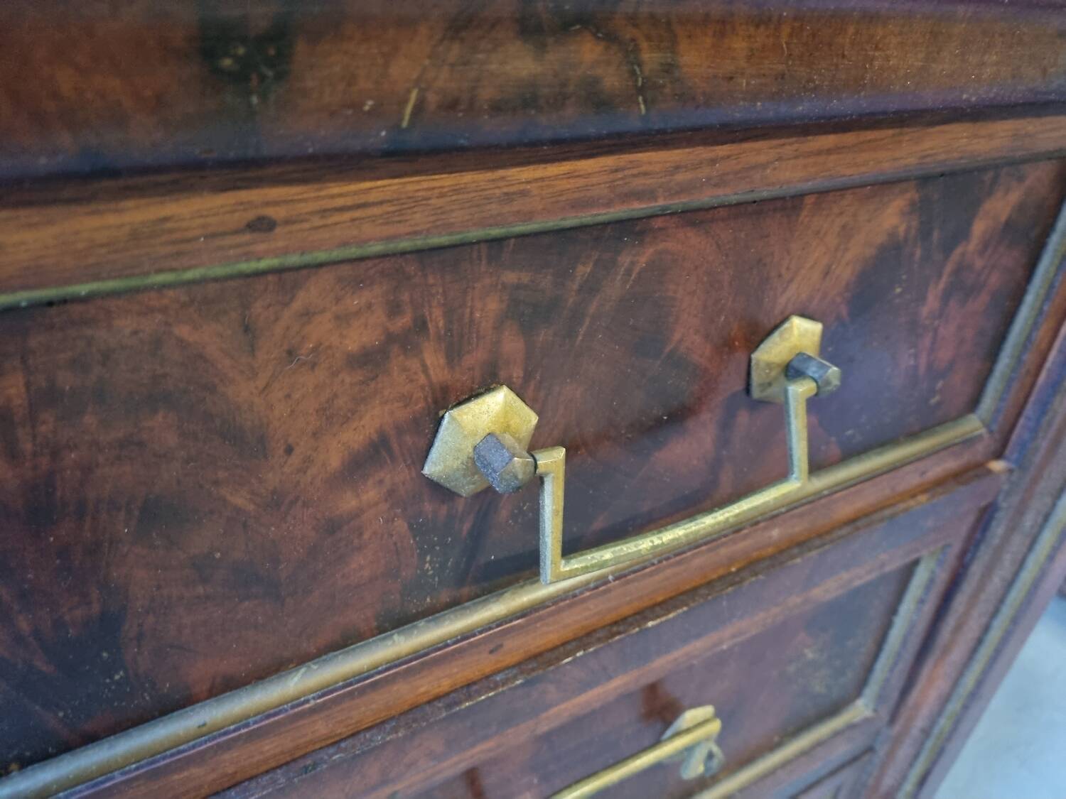 Louis XVI style chest of drawers