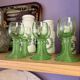 Set of 6 Alsatian crystal stem glasses in ouraline – Röme style