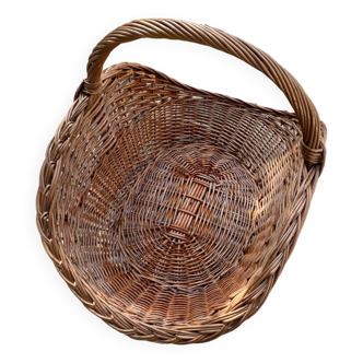 Panier osier à bois