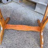 Pair of bedside tables in antique marquetry Louis XVl