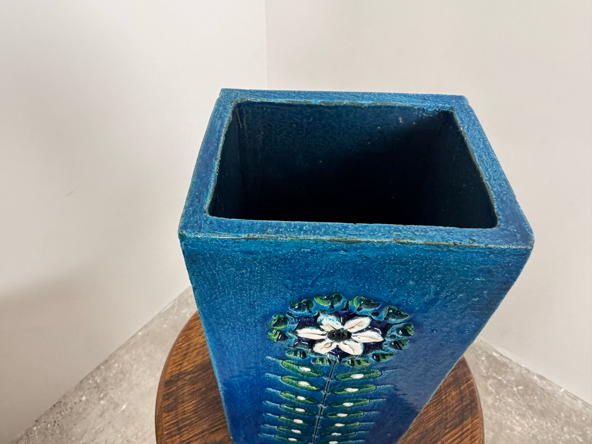 Ceramic vase by Aldo Londi for Bitossi Italy
