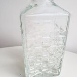 Glass square carafe