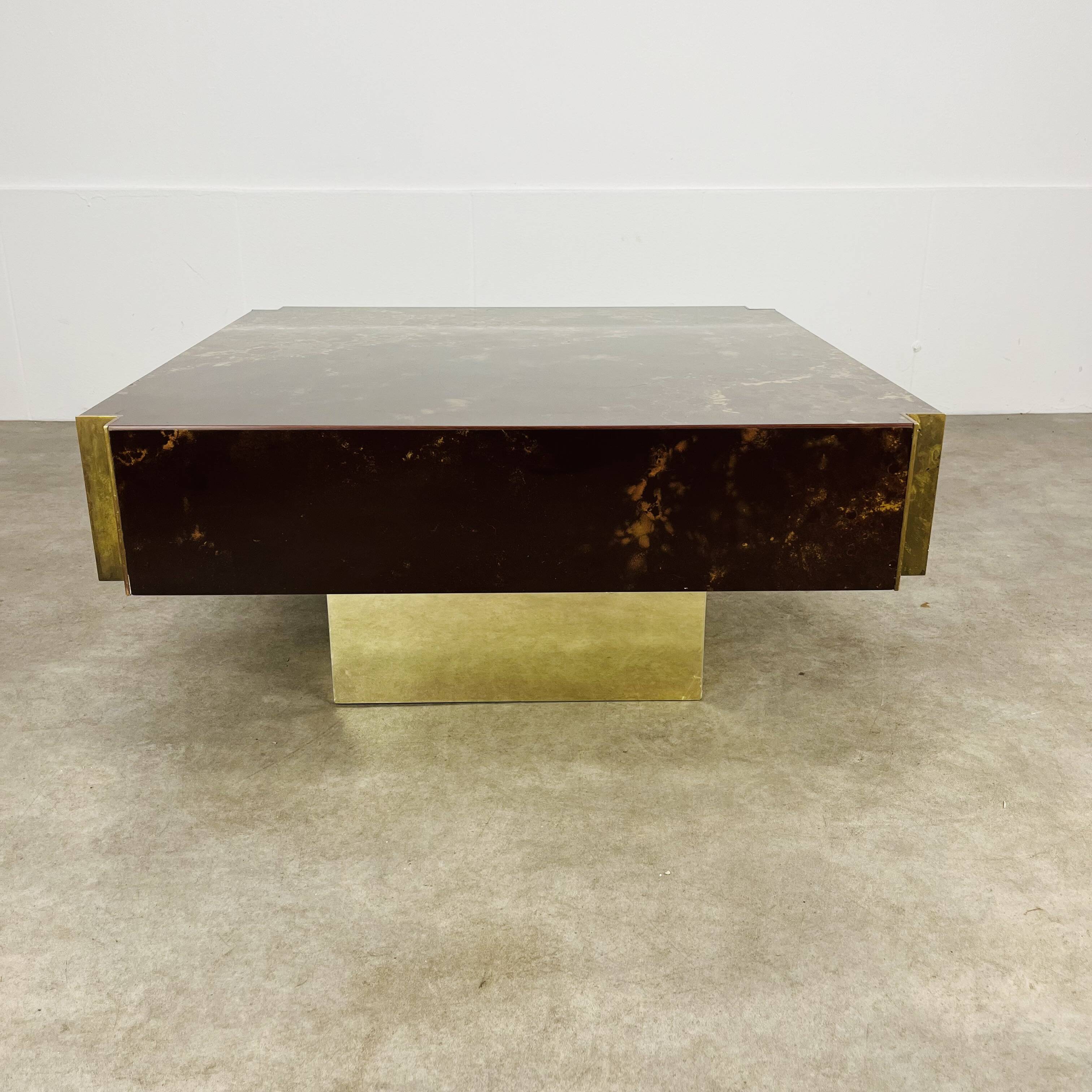Guy Lefèvre 1970 solar flare side table