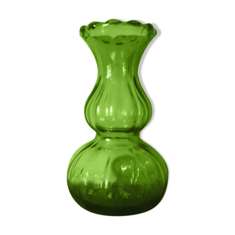Green coloquinte vase