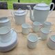 Limoges porcelain coffee service France