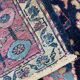 Ancient Persian carpet yazd 126x196 cm