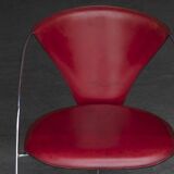 Set of 4 dining chairs 'Linda' by Arrben, Italian design, 1980s