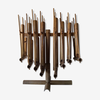 Music instrument Bamboo Angklung Asia 1970